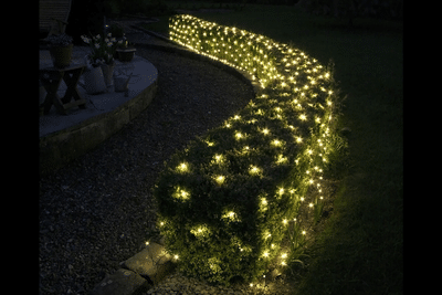 Mooie kerstverlichting voor buiten gekocht